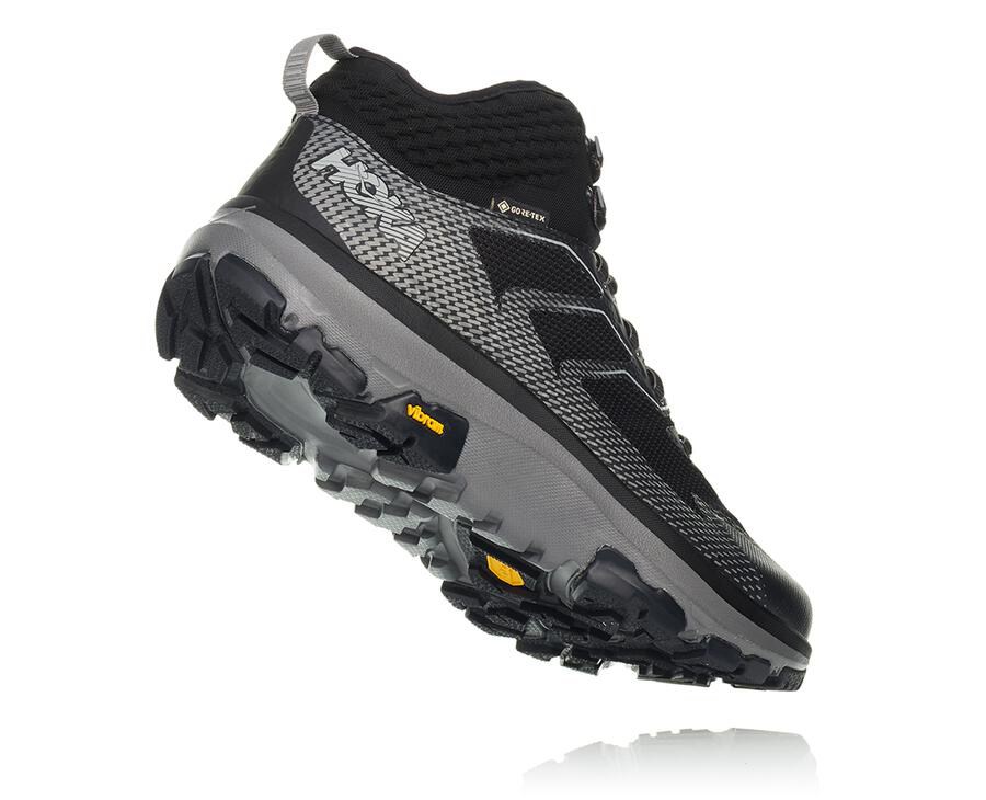 Sapatilhas Hoka One One Masculino Pretas - Toa Gore-Tex - 571-ONUQPZ